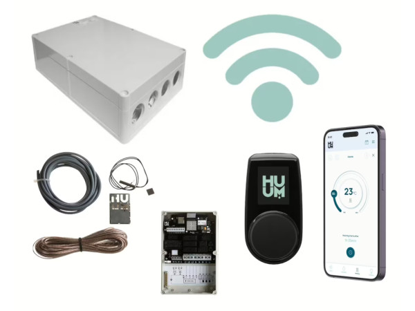 Elektronische saunakachelregeling