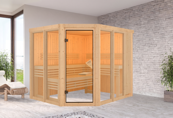 Elementensauna Premium sauna 68 mm Nuri