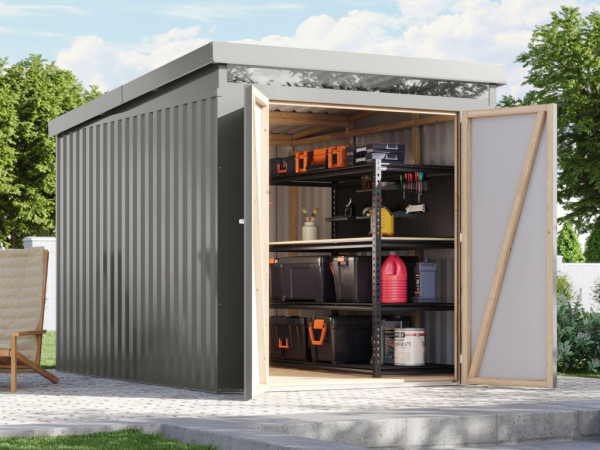 Metalen tuinhuisje Iridium 2,5
