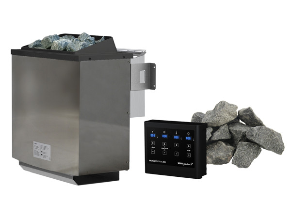 Bio-saunakachel 9 kW incl. externe besturing PROMOSET 1