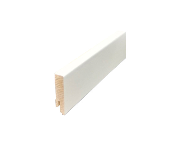 Plint Cube, wit ommanteld