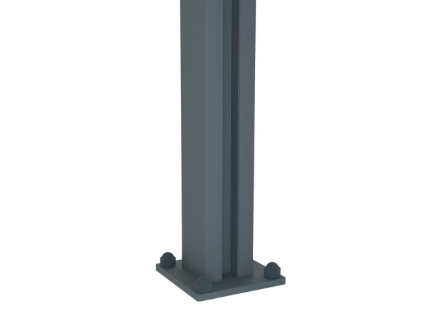 Composiet (WPC) Boston paalhouder