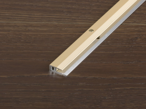 Eindprofiel PROCOVER Designfloor S aluminium geanodiseerd champagne