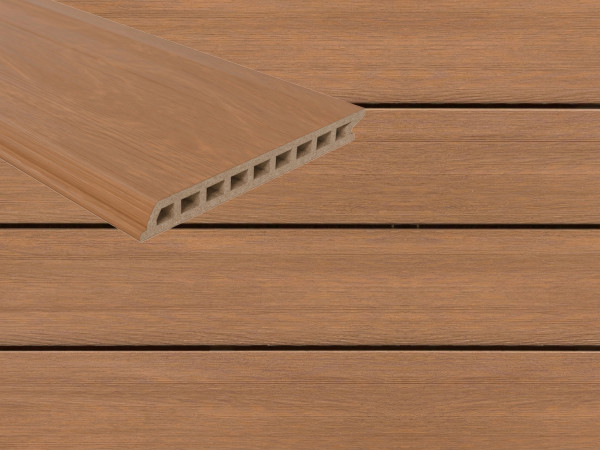 WPC-gevelbekleding Sonne bruin