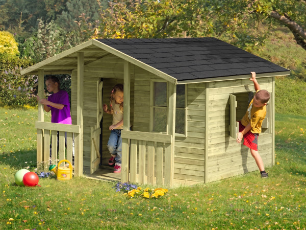 Speelhuis CLASSIC Felix druk geïmpregneerd
