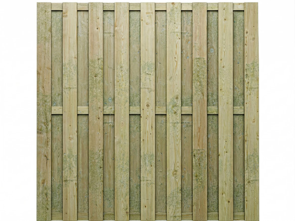 Pinus plank omheining DIY kit grenen KDI groen