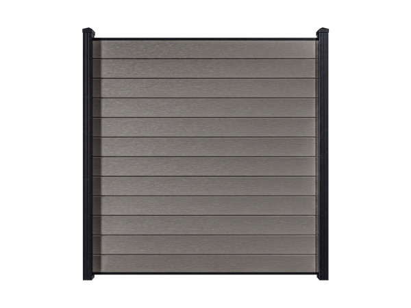 Plankenset voor WPC insteekheksysteem lichtgrijs