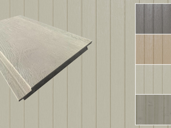 ArmorBoard gevelprofiel Sneeuw houtlook