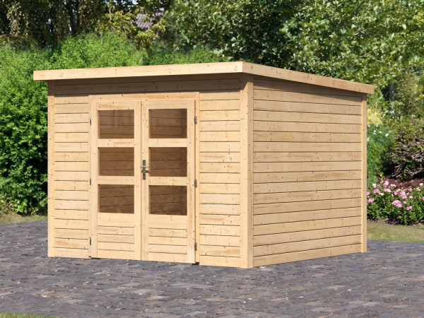Tuinhuis Wacken 6 28 mm naturel