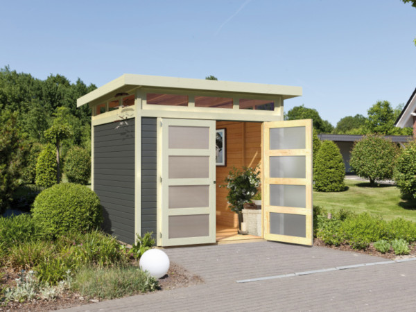Zomerhuis Sommersdorf 4 terra grijs