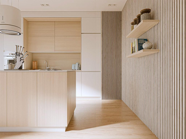 Akoestische panelen AURA Balance Light Oak