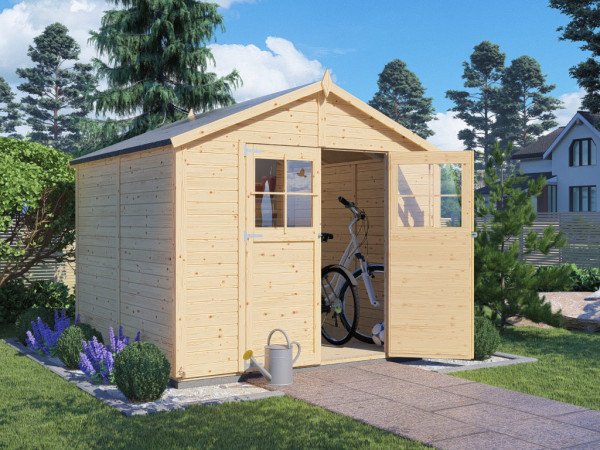 Tuinhuis Osterfeld 4 19 mm onbehandeld