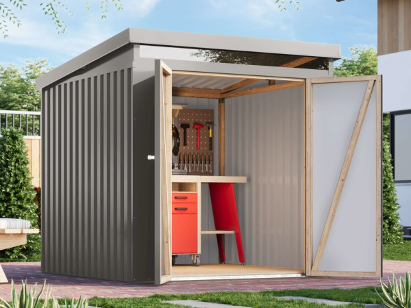 Metalen tuinhuisje Iridium 2