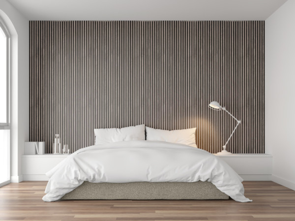 Akoestische panelen wandbekleding Grey Oak