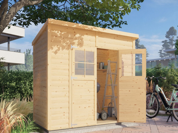 Tuinhuis Lenn 2 19 mm naturel