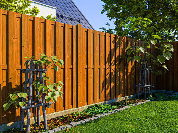 Schutting Pinus straight DIY Eenvoudig grenen voorgeglazuurd