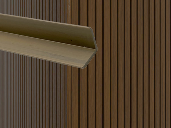 WPC L-profiel gecoëxtrudeerd