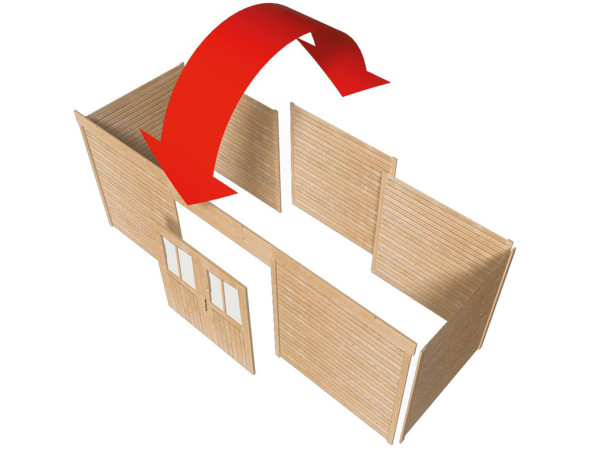 Inrichtingsruimte 1 voor dubbele carport kdi