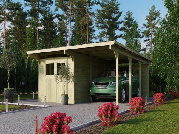 Carport SPARSET plat dak carport 3 kdi