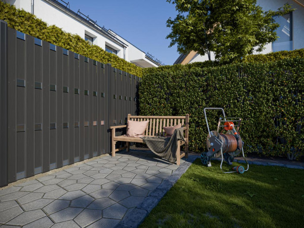 Composiet schutting DIY Voordeelset antraciet