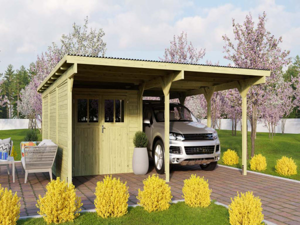 Carport SPARSET plat dak carport 2 kdi