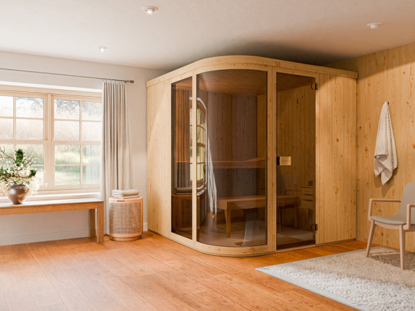 Systeemsauna- Designsauna Sarah 1