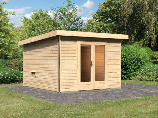 Saunahuis Mainburg 1 blank hout 38 mm