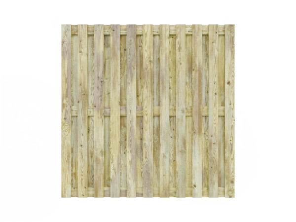 Zichtscherm van dennenhout drukgeïmpregneerd groen