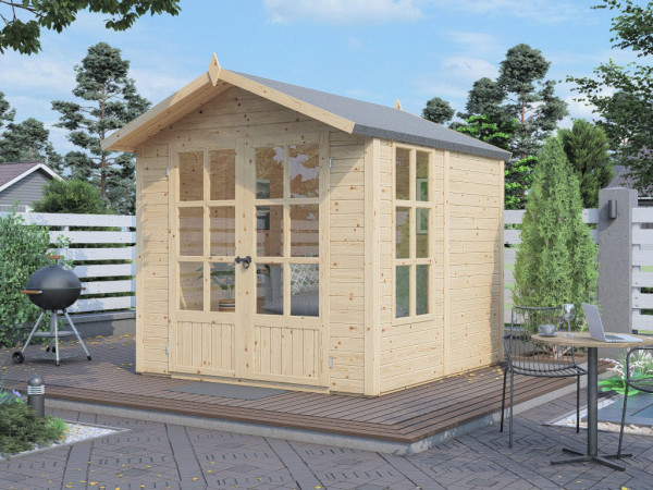 Tuinhuis "Charlotte" 19 mm naturel