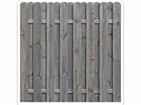 Privacy Schutting Pinus Planken Schutting KDI Grijs