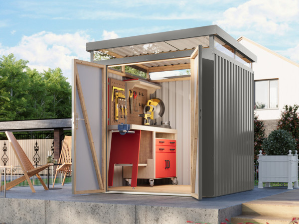 Metalen tuinhuisje Aurum 2