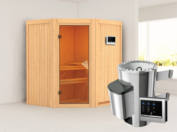 Systeemsauna Tonja incl. Plug & Play saunakachel externe besturing