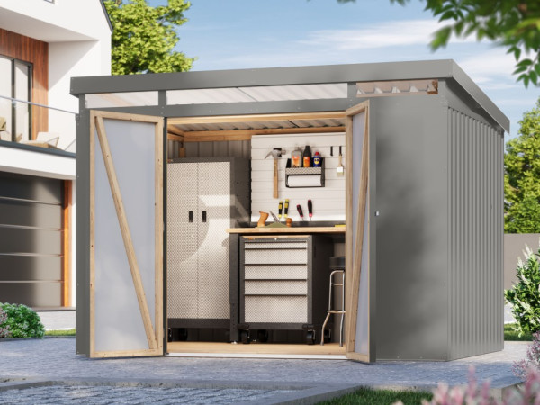 Metalen tuinhuisje Iridium 3