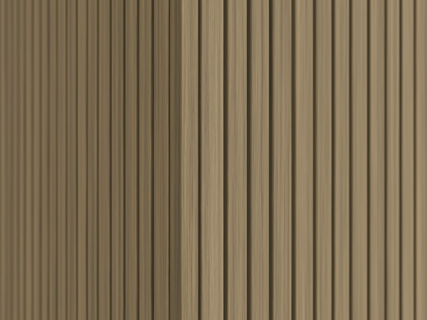 WPC hoekprofiel gevelbekleding co-extrusie