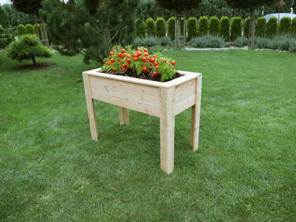 Plantenbak / moestuinbak van lariks STEF