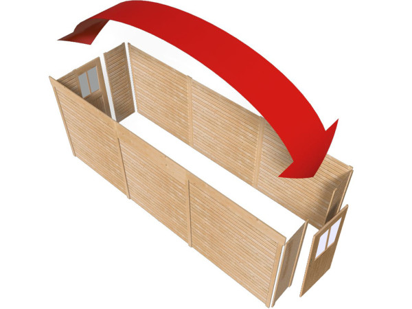 Inrichtingsruimte 2 voor dubbele carport kdi