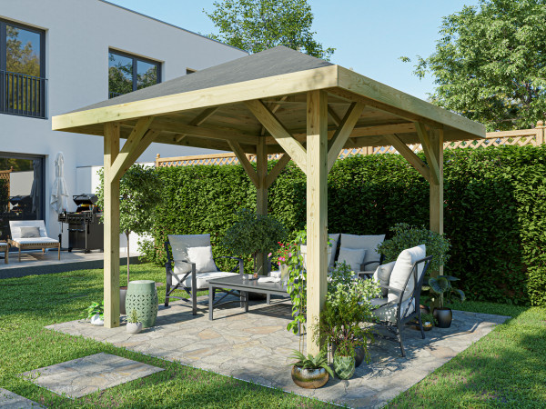 Gazebo Toeristisch geïmpregneerd grenen