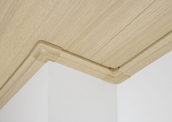 Binnenhoek voor wand- en plafondlijst wit 2001 voor DAL