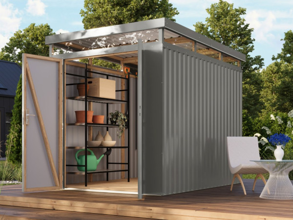 Metalen tuinhuisje Aurum 2,5