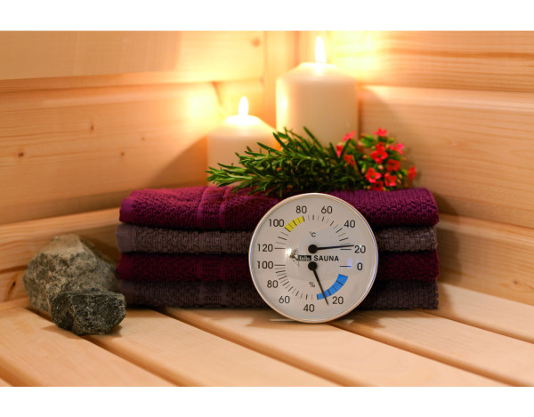 Klimaatmeter voor sauna's