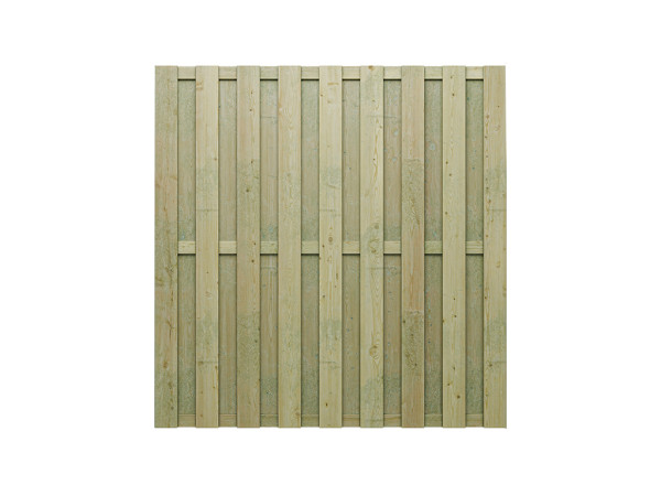 Pinus plank omheining DIY kit grenen KDI groen