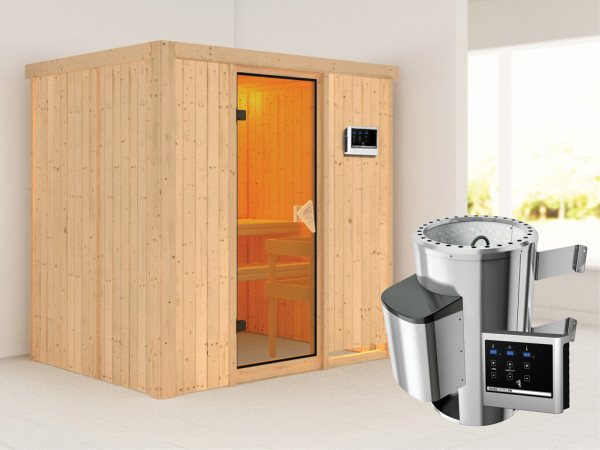 Systeemsauna Fanja incl. Plug & Play saunakachel externe besturing