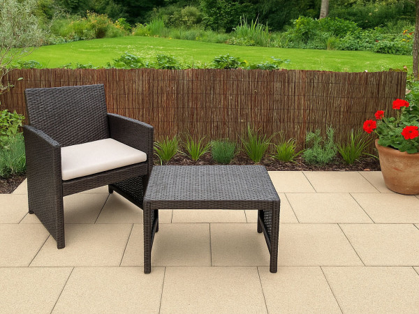 Tuinmat op rol schorshout "Bretagne"