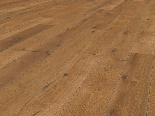 Parket eiken Caramel Alpin landhuisdeel geborsteld