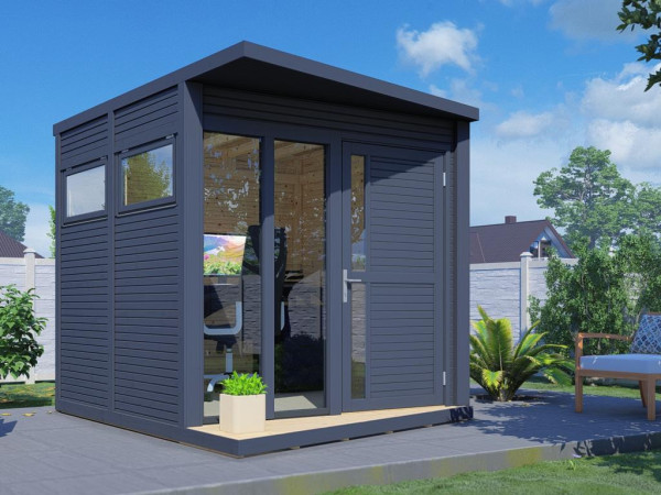 Tuinhuis Futura Premium 19 mm ruitprofiel antraciet