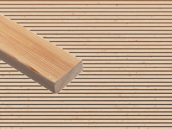 Gevelbekleding ruitplint Siberische lariks