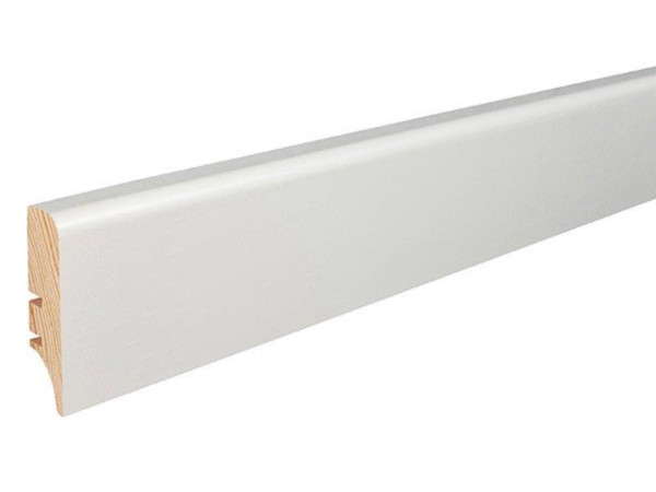 Plint Elite wit PW46, zijdeglans gelakt