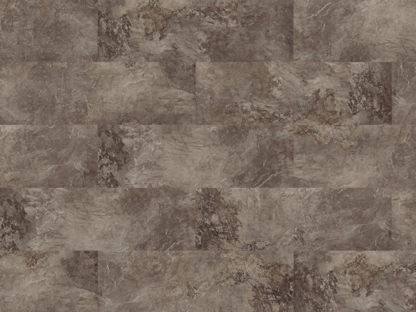 Vinylvloer Korkboden "stone Resist+" Graphite Marble tegeloptiek