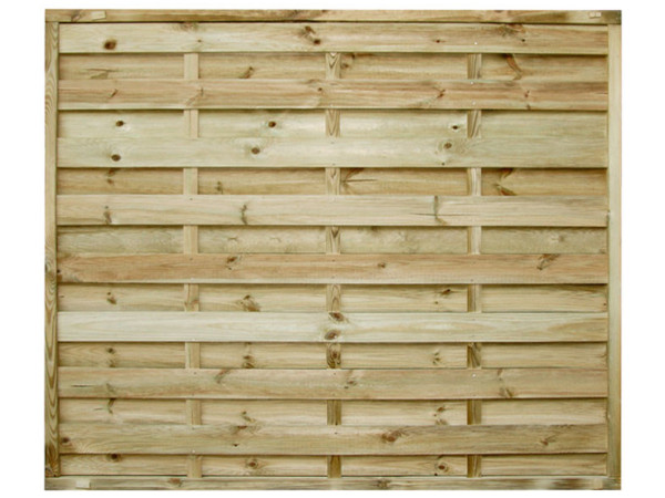 Privacybeschermende schutting lamellenschutting schutting Bretagne den KDI