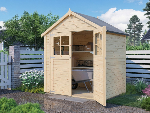 Tuinhuis Osterfeld 1 19 mm naturelkleur